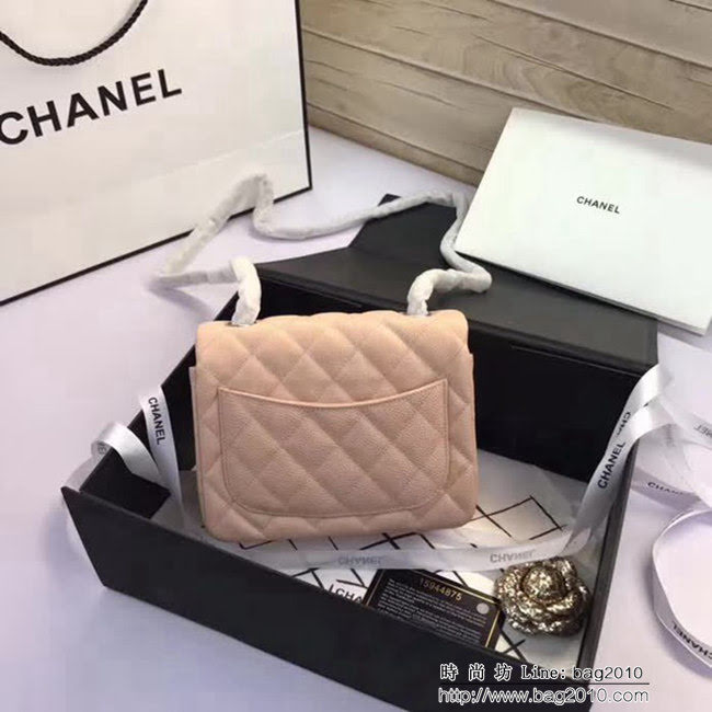 香奈兒CHANEL 升級版A1115全新經典小羊皮金銀鏈條單肩斜挎包 DSC1794